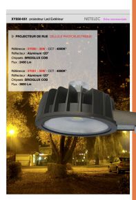 Projecteur avec cellule 35-50W