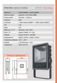50W Gris