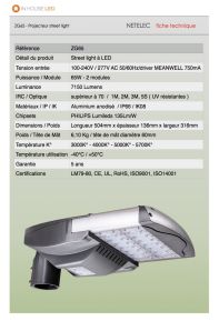 street light 65W