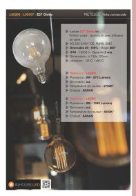 Lampe E27 Global filament