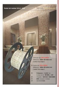 Ruban led IP20 - 100ML - 3000K° - 4000K°